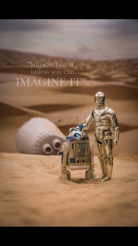 “You can’t do it unless you can imagine it” George Lucas, this quote is what inspired me to put together, SidiousArt.com