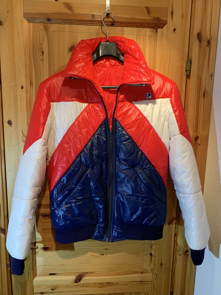 Skijacken Ski Jacket vintage oldschool Glanznylon | Jaeger undSammler ...