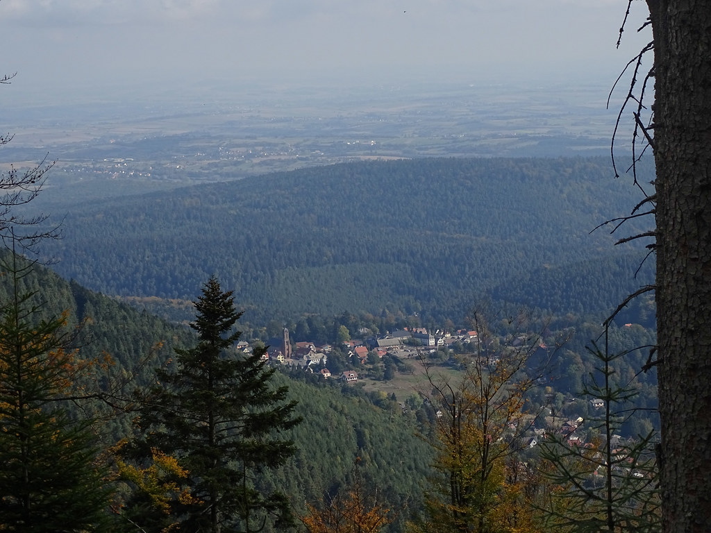 Panorama sur le village de Wangenbourg