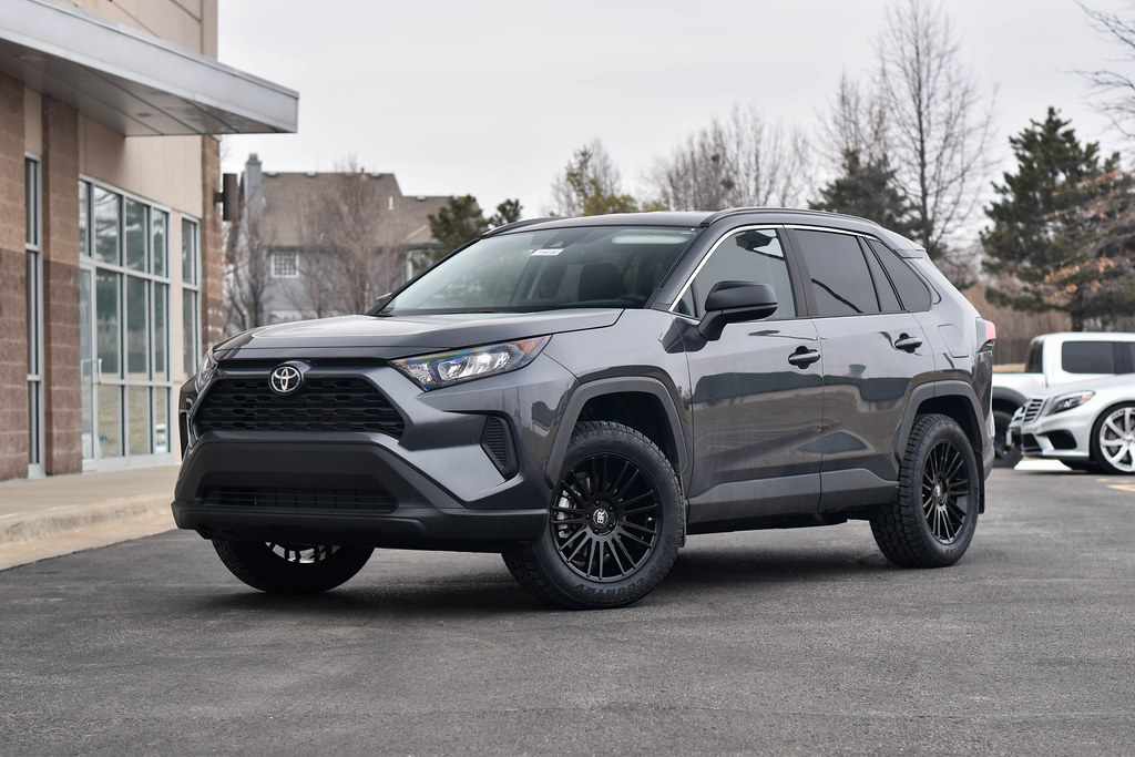 2019 Toyota RAV4 on Black Rhino Kruger 18 inch gloss black