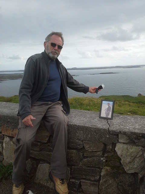 Rod with portion of Paul's Ashes