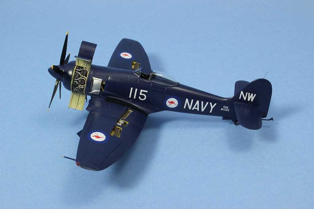 1:72 Aki Products Hawker Sea Fury FB.11 - Ready for Inspection