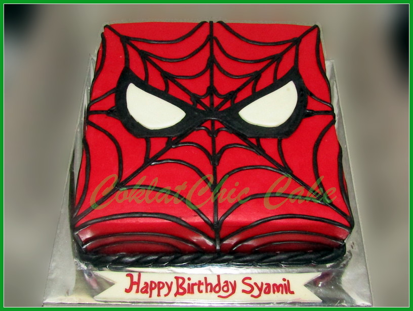 Cake Spiderman SYAMIL 30cm