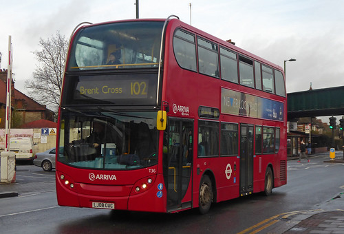 Arriva T36 Arriva T36 at Golders Green on service 102 to