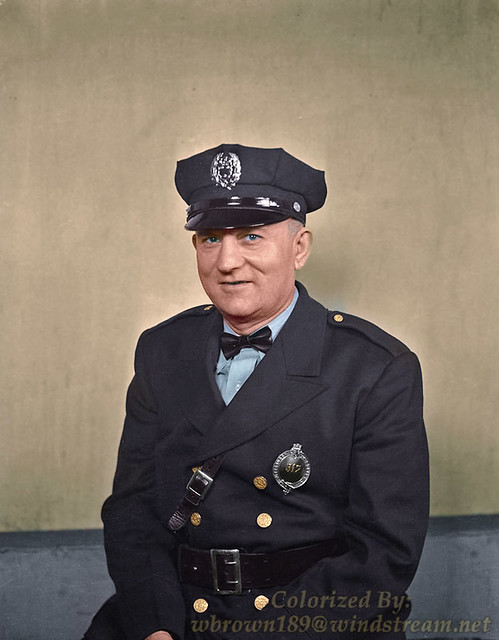 1940: Pittsburgh, Pennsylvania Police Officer