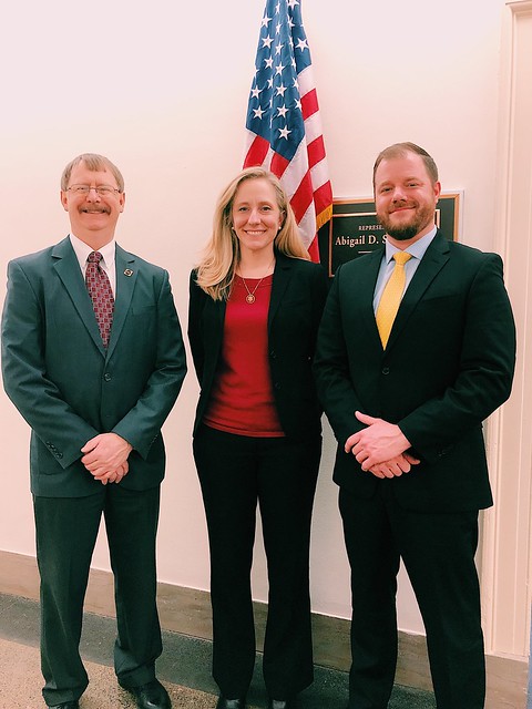 Rep. Spanberger meets with the AFGE
