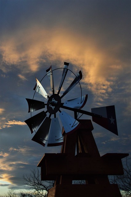 Windmill in West Texas