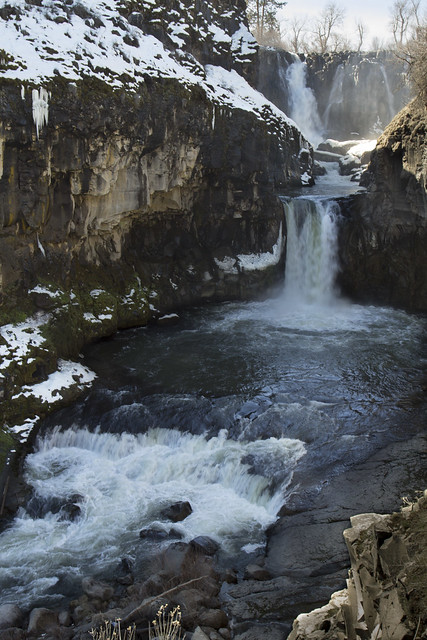 White Falls and Celestial Falls, Oregon