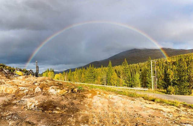 Rainbow in Helgeland