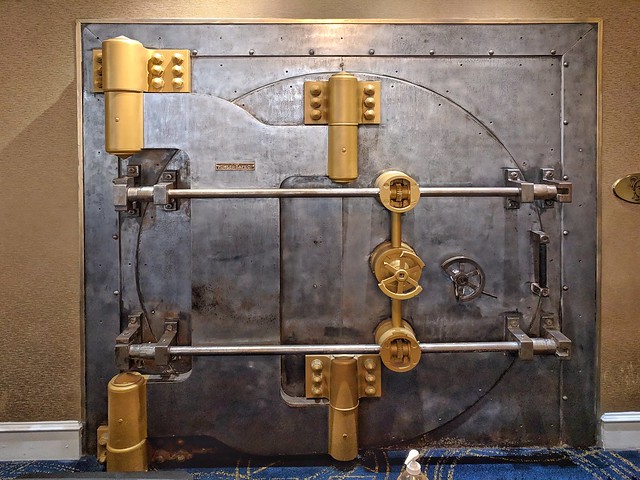 The vault at ICON hotel - former Union National Bank building, a landmark structure built in 1912