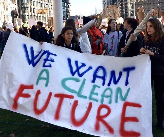 'We want a clean future'