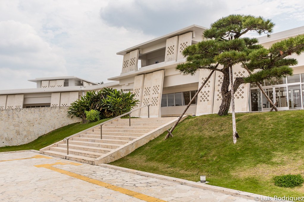 Edificio central del Okinawa Karate Kaikan