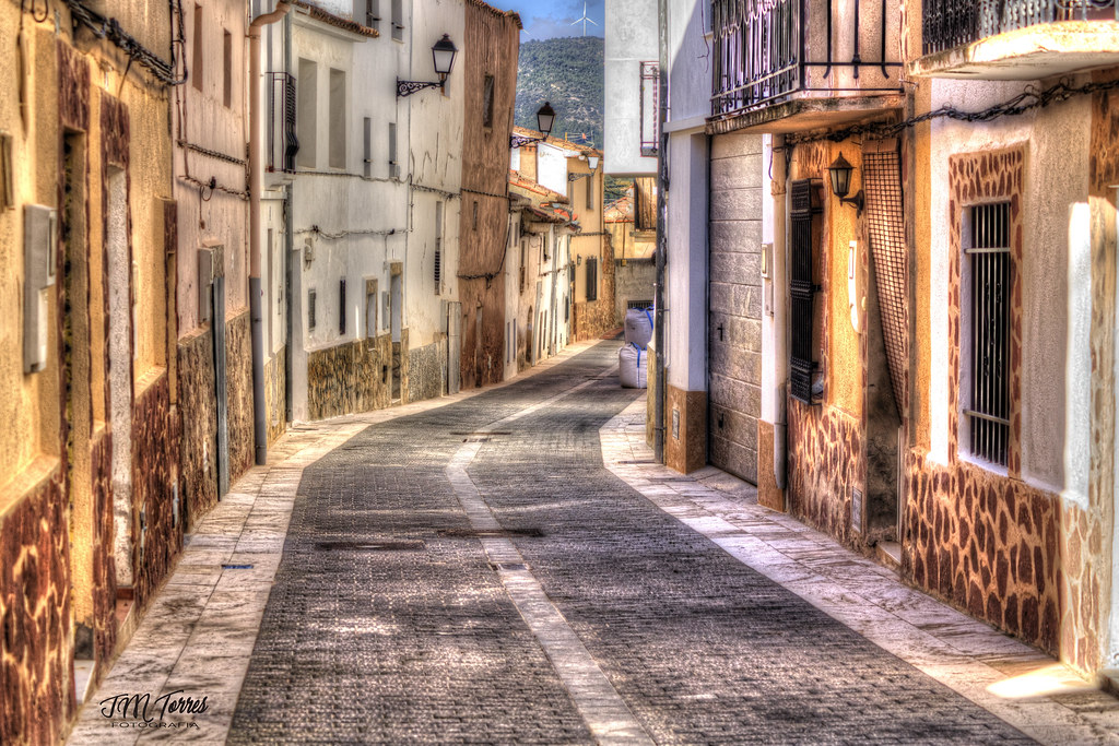 Una calle de Andilla