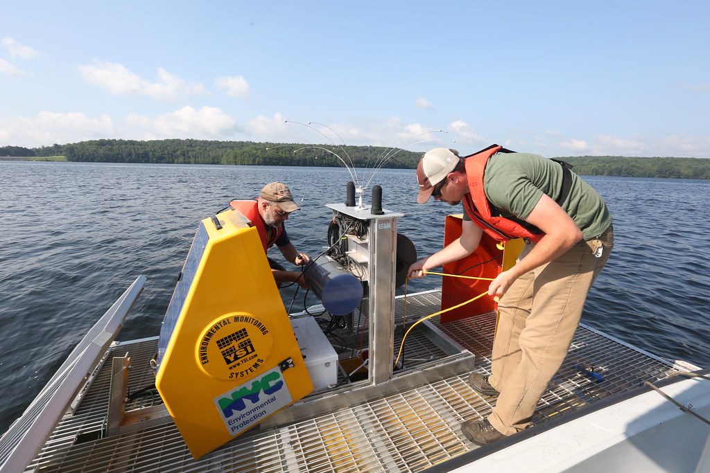 Robotic Monitoring Buoy at Neversink Reservoir
