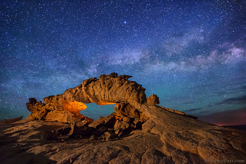 Milky Way over Dragon Arch