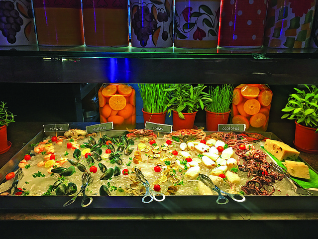 Seafood Display Counter