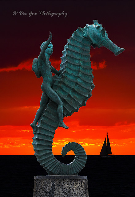 Seahorse Statue, Puerto Vallarta, Mexico