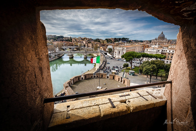 View from Castel Sant’Angelo