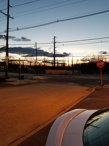sunset sky clouds westville nj newjersey march 2019 spring