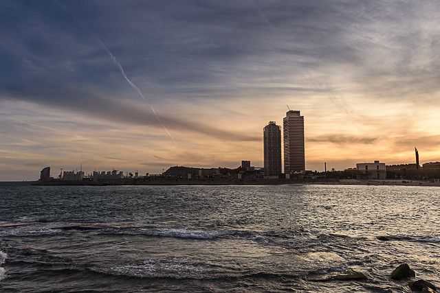 Atardecer junto al mar - Sunset by the sea