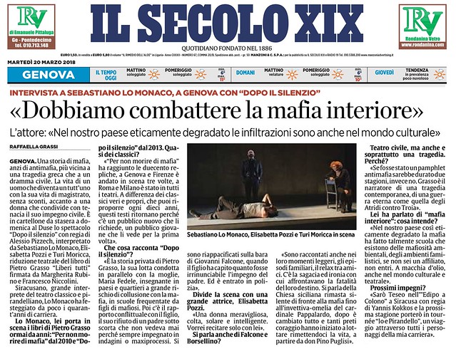 20 marzo 2018 - Il Secolo XIX - Genova