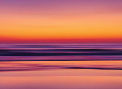 florida jacksonvillebeach sunrise beach abstract intentionalcameramovement panning