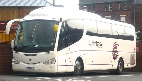 PB09 LTL ‘Littles Travel’, Ilkeston, Derbyshire. Scania K340EB/4 / Irizar PB on Dennis Basford’s railsroadsrunways.blogspot.co.uk’