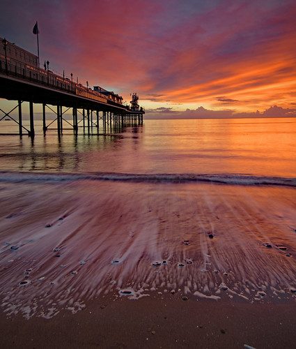paigntonpier sunrise dawn seascape landscape torbay englishriviera nikond3300 devon december sand sea seaside