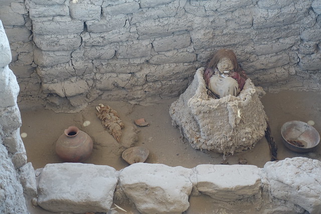 Mummy tombs, Cementerio Chauchilla, Nazca