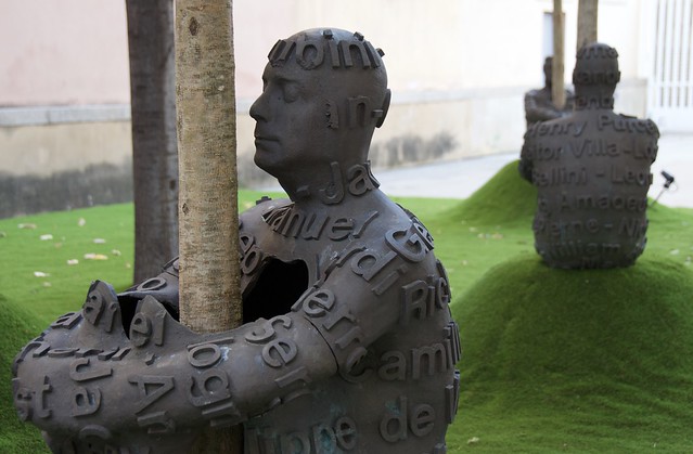 Jaume Plensa, escultor, al MACBA, Barcelona