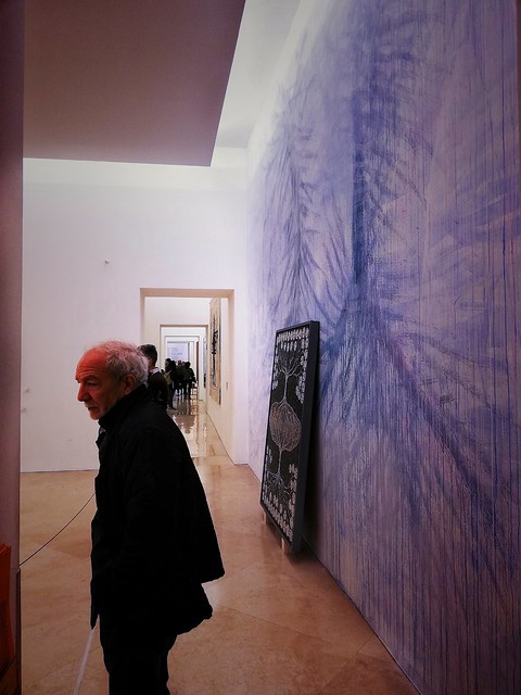 Blue on the back (Museo Madre, Napoli)