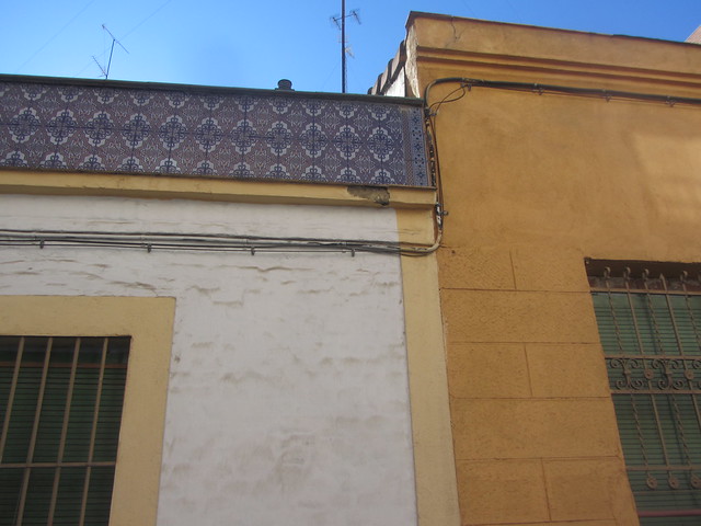 Detail of Mosaic, 14, Calle de Daganzo, Prosperidad