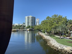 Crossing New River Ft Lauderdale On Brightline