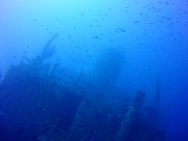 Ghostly Shipwreck