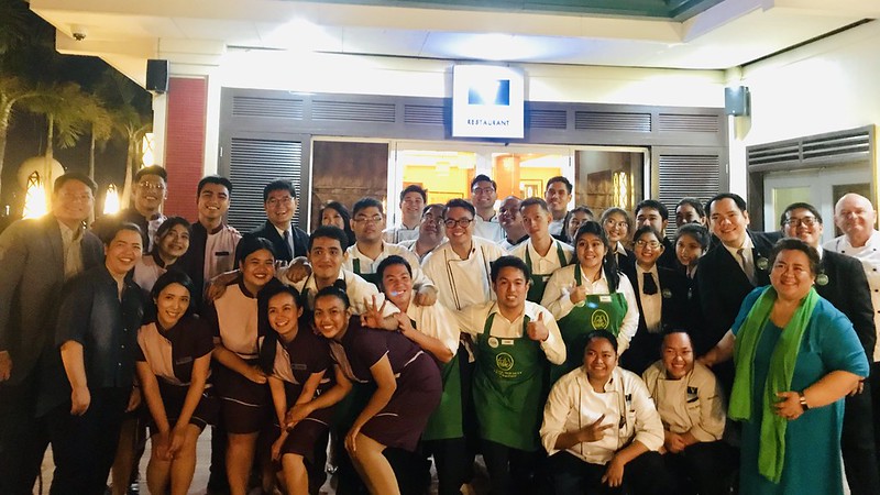 The image shows a group of advocates of ASP and DLS-CSB SHRIM smile after a long night.