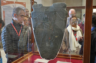 Cairo - Egyptian Museum Narmer Palette side 1