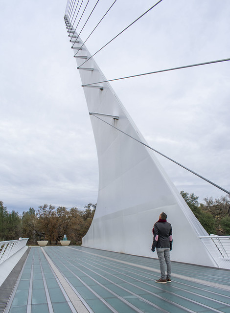 Of Santiago Calatrava, Sundial Bridge. Redding California. North California.