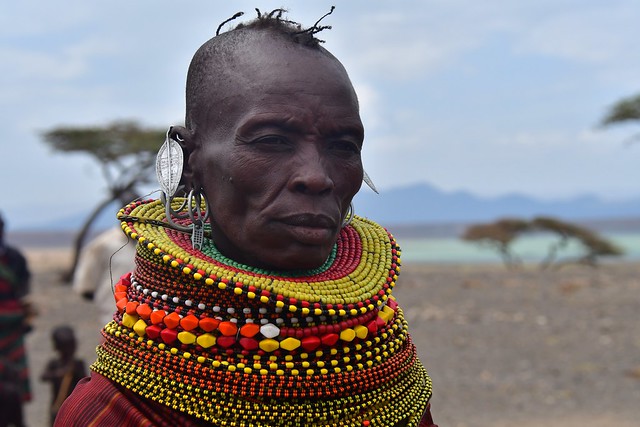 Kenya- Turkana woman- Loyangalani