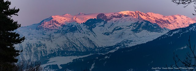 Sunset Over Vanoise Glacier France ©FabrizioMalisan-
