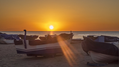 amanecer sunrise sol sun playa beach losboliches fuengirola