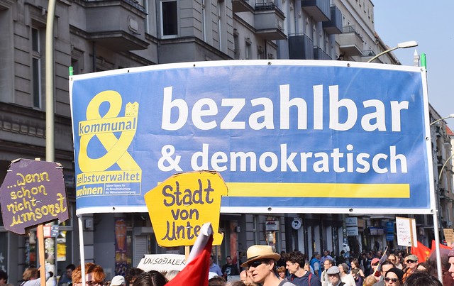 06.04.19: Demonstration „Gemeinsam gegen Verdrängung und #Mietenwahnsinn“.