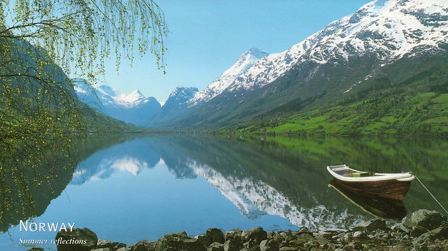 ,Norway - Olden (Summer reflections)