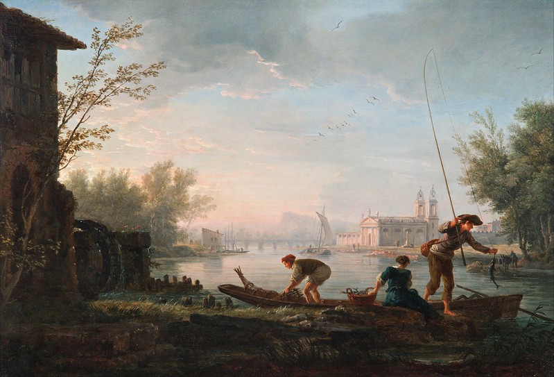 Claude-Joseph Vernet - The four times of day 'Morning' (1757)