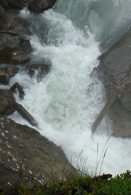 Waterfall, La Thuile - Each Little Drop, 2007, upright detail, 2019