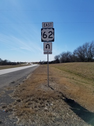 oklahoma us62 roadsigns highwaysigns