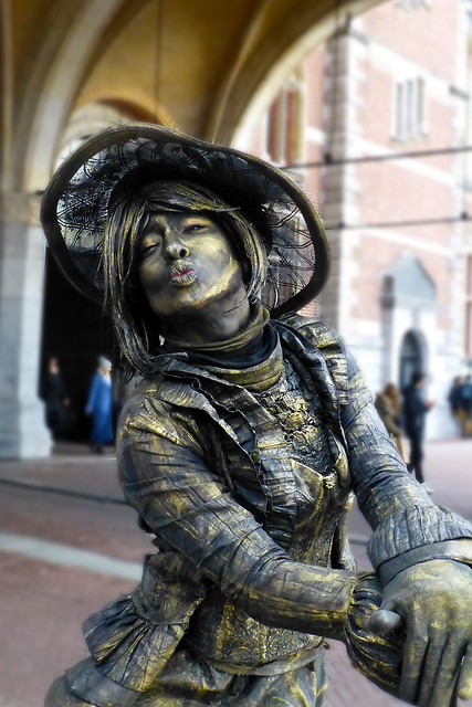 Statua vivente - Amsterdam