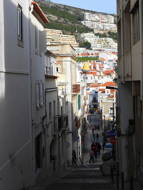 Street, Sesimbra, Portugal