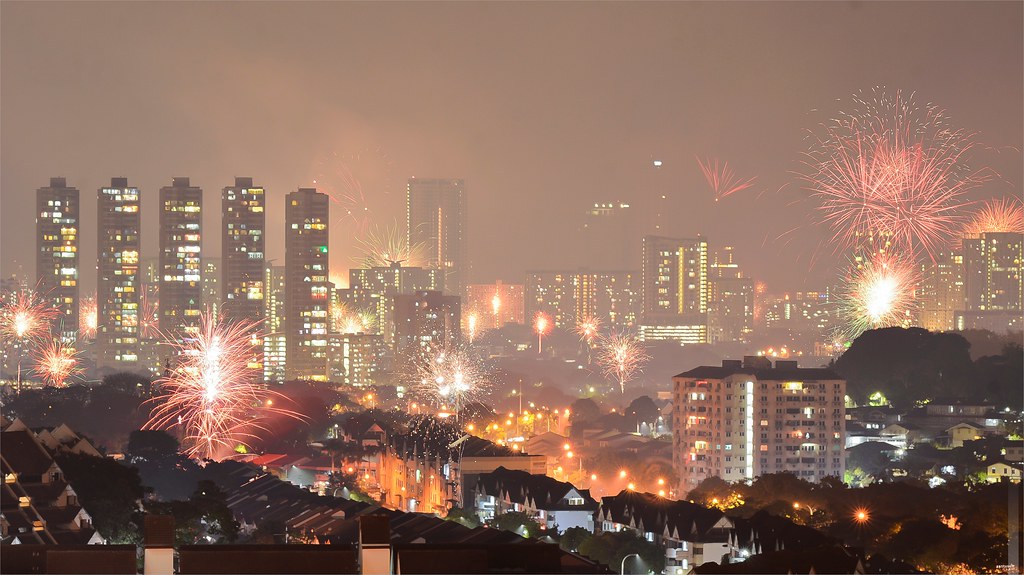 9th Day Of Chinese New Year Fireworks Display Hokkien S Bi Flickr
