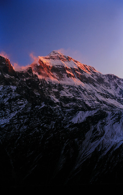 Gurja Himal summit slopes