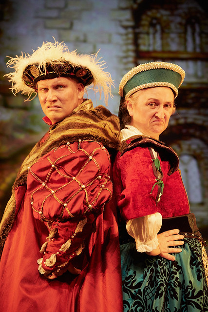 3 Terrible Tudors by Birmingham Stage Company. Photo by Mark Douet